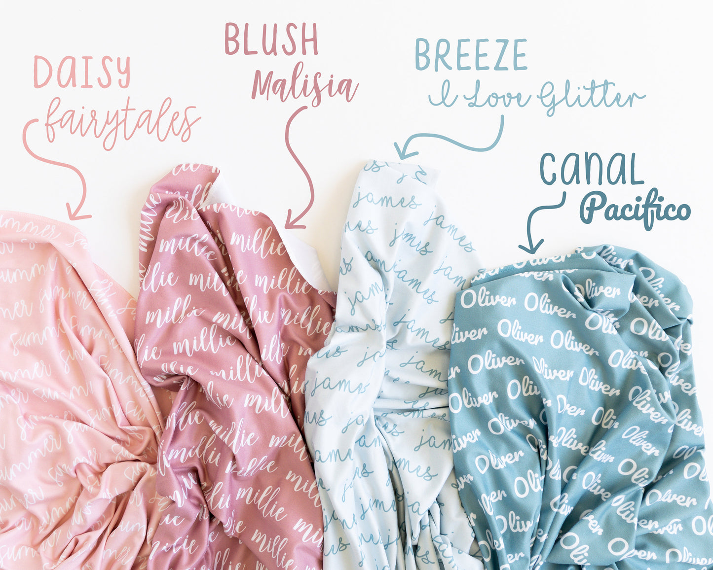 Welcome to the World Personalized Swaddle - Sweet Dreams Collection