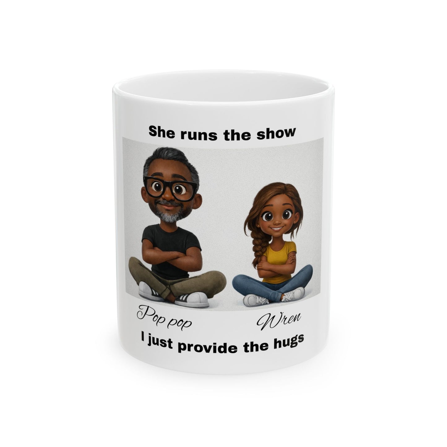 Personalized Ceramic Mug, (11oz