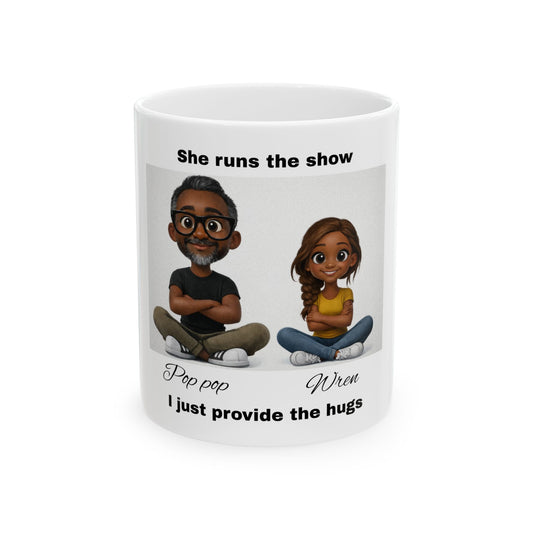 Personalized Ceramic Mug, (11oz