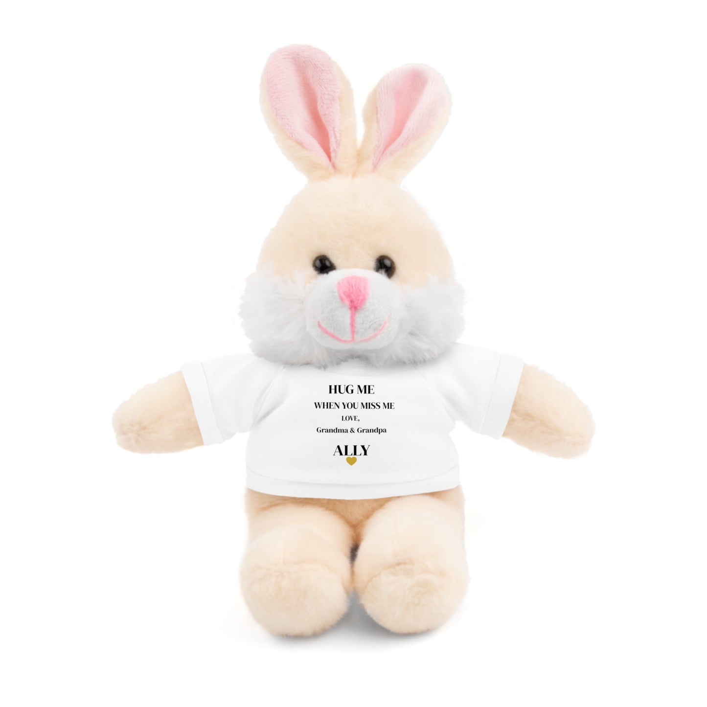 Hugs That Last — Personalized Grandchild Keepsake Bear