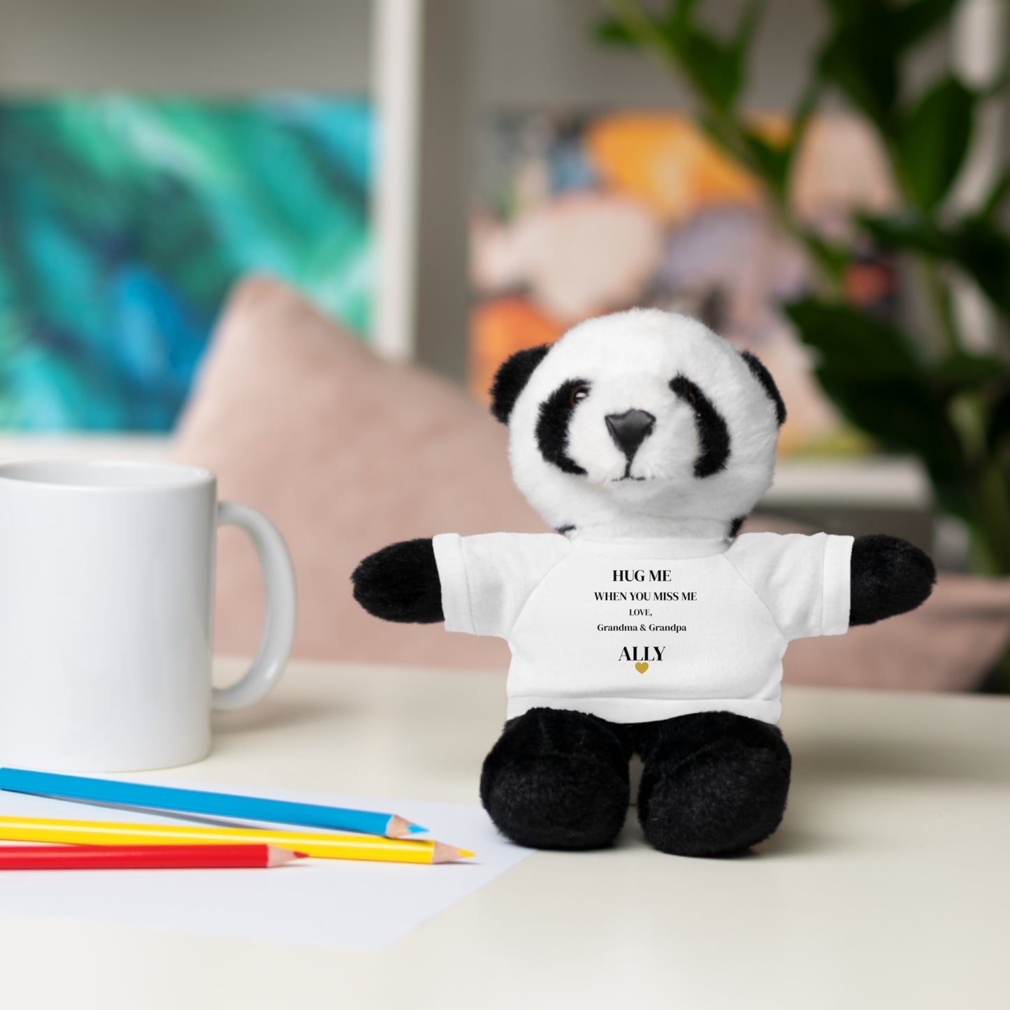 Hugs That Last — Personalized Grandchild Keepsake Bear