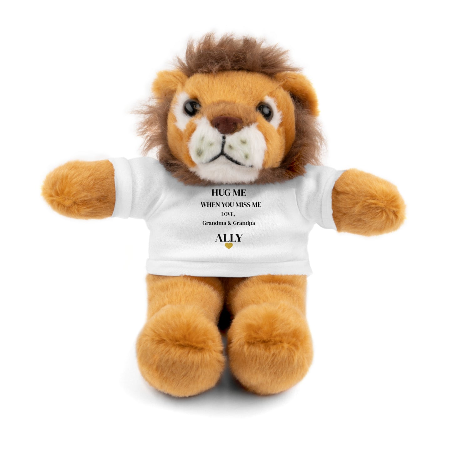 Hugs That Last — Personalized Grandchild Keepsake Bear