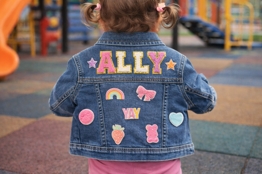 Personalized Toddler Denim Jacket with Name – A Custom Keepsake Gift