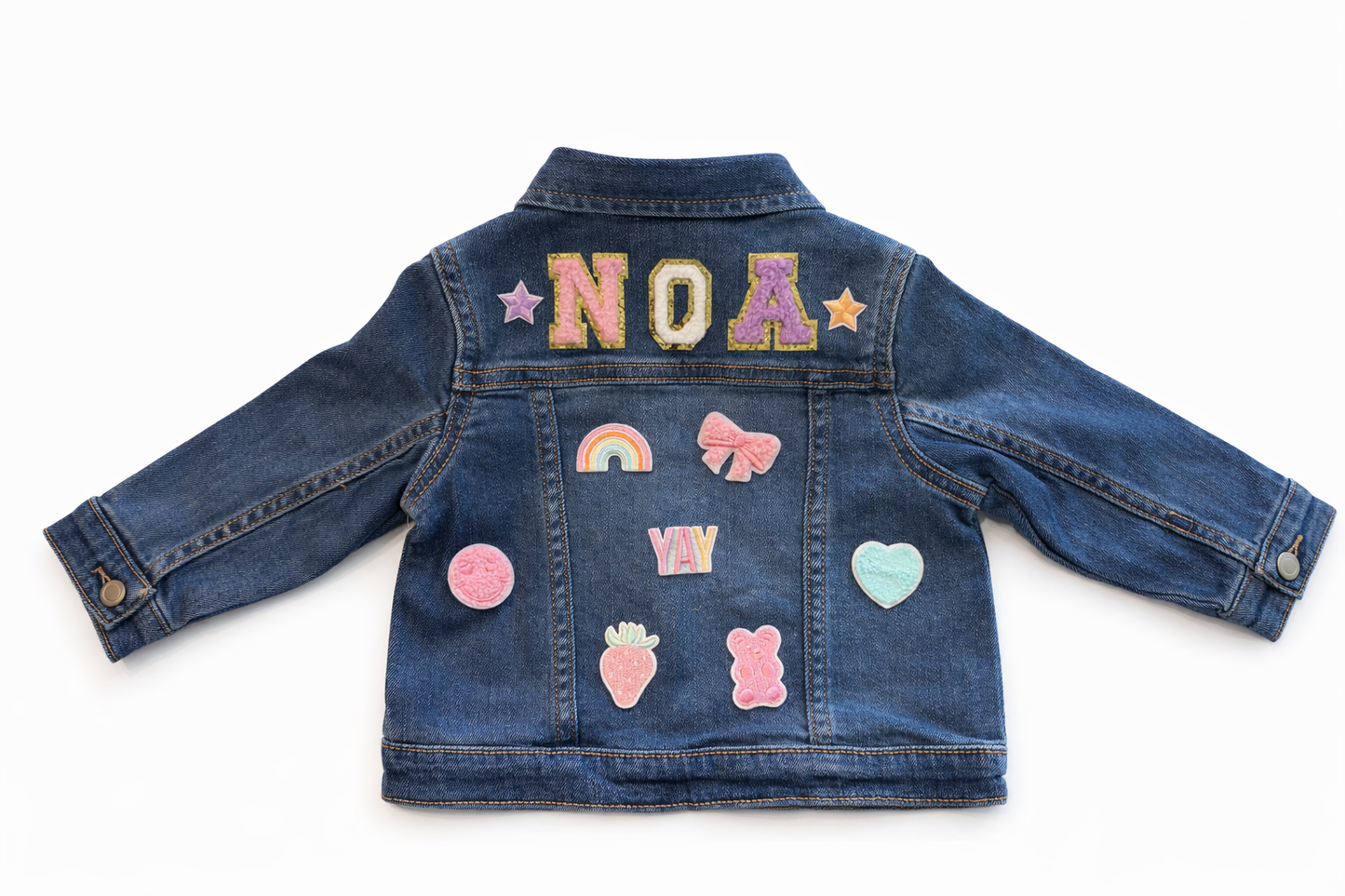 Personalized Toddler Denim Jacket with Name – A Custom Keepsake Gift