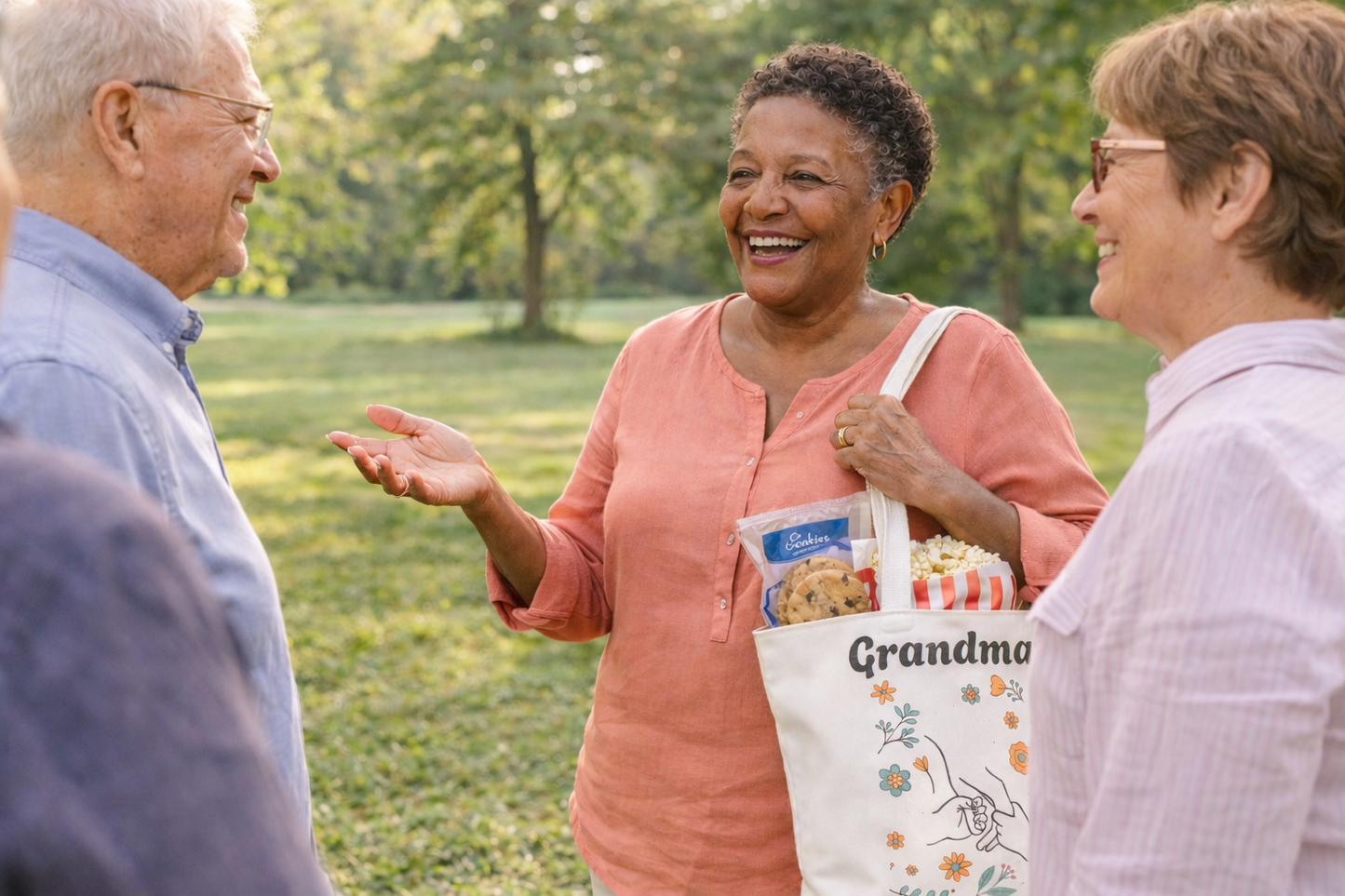 Carry the Love — Personalized Grandparent Keepsake Tote