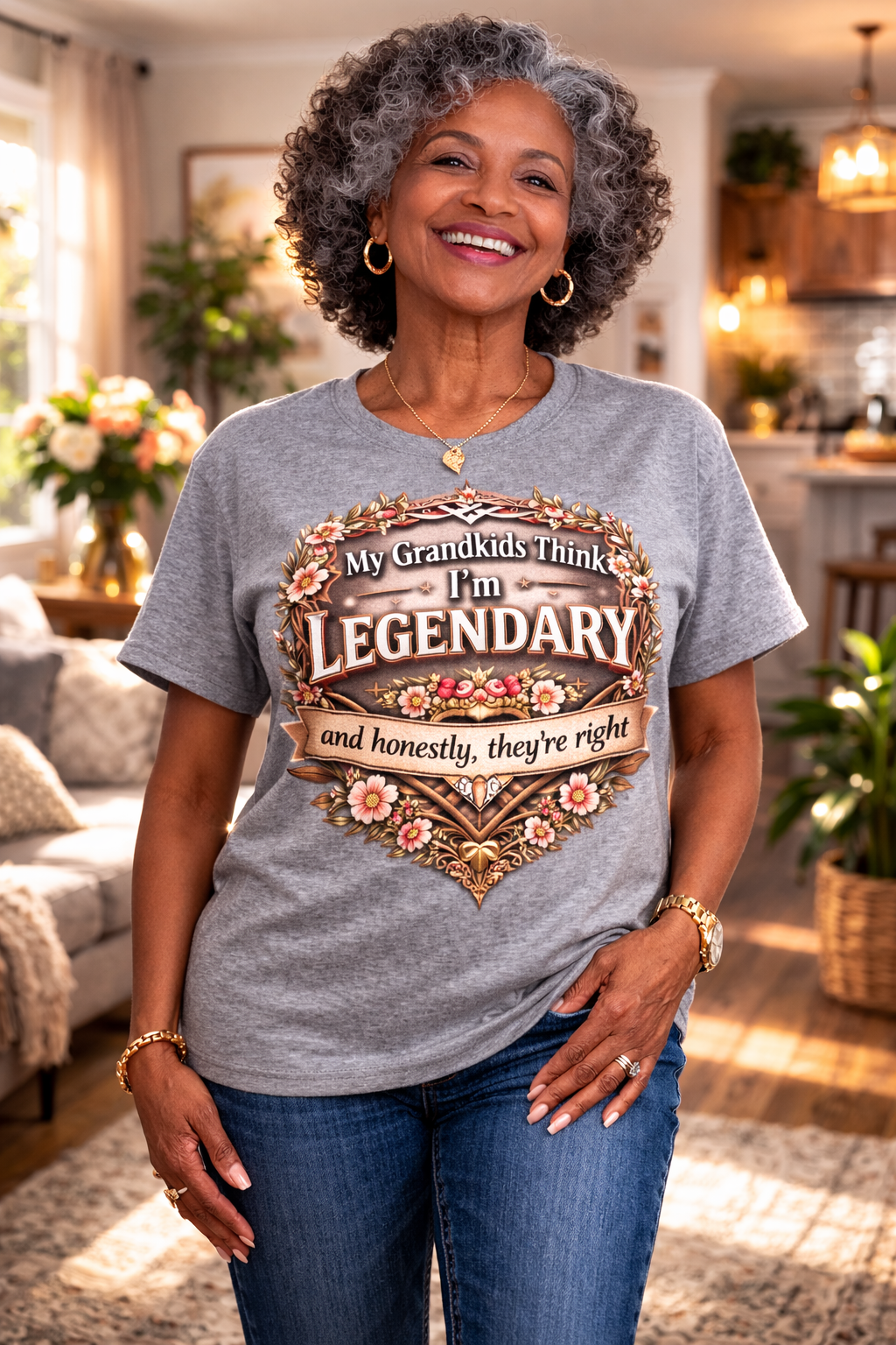 Legendary Grandma Tee – The Gift She’ll Wear Proudly | Grand Central